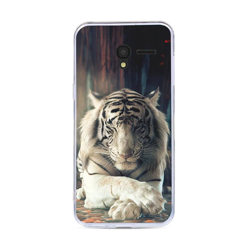 Чехол для Alcatel OneTouch Pixi 3 4 5 дюйма мягкий силиконовый чехол из ТПУ с рисунком Pixi3 5017