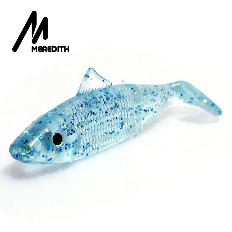 Meredith LURE JX03-07 1pcs  70MM 3.2G  Retail Hot Model Fishing Soft Lures Fishing Lures Soft Bait