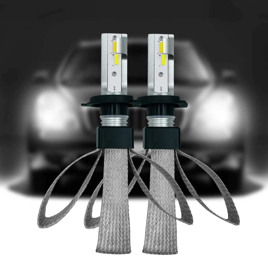 

High Performance H4 9003 120W 20000LM LED Two-color Headlight Kit Beam Bulbs