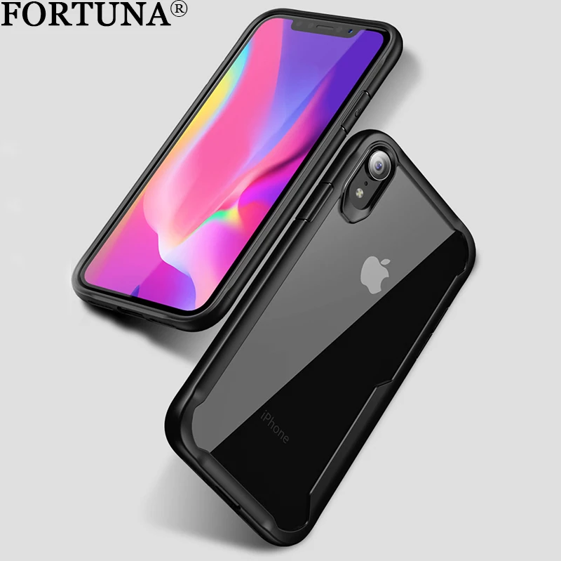 FORTUNA Shockproof Armor Case for IPhone XS XR 8 7 Plus