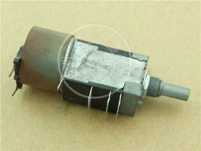 

[BELLA]japan M original Six String motor potentiometer 100KAX6 A100K long handle with thread 20MMF