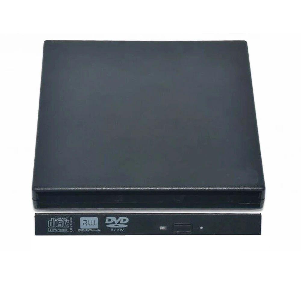 12.7mm USB 2.0 External Optical Drive Box External Case DVD CD DVD-Rom DVD RW To SATA Hard Disk Drive Caddy Adapter Newest