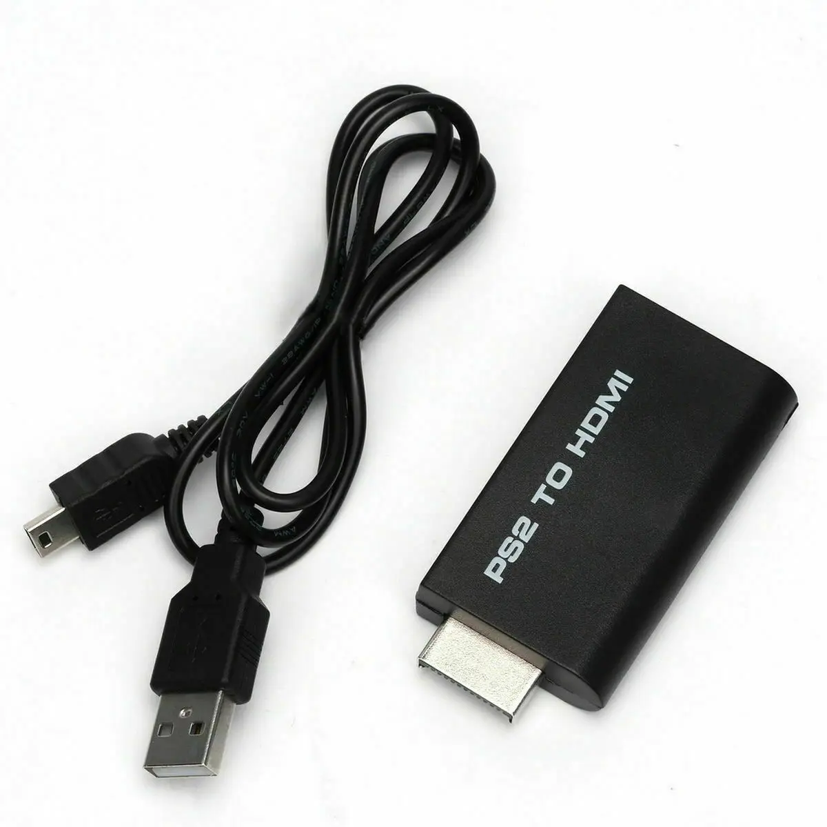Для PS2 к HDMI 480i/480p/576i Ypbpr USB 5V аудио-видео конвертер адаптер с 3 5 мм аудио Выход