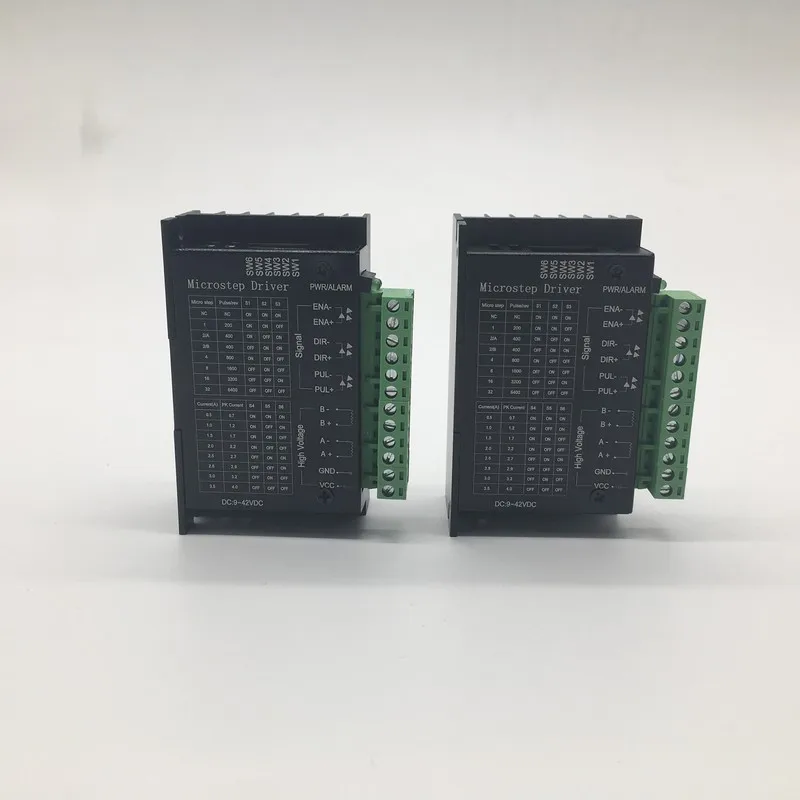 

2PCS Digital Stepper motor driver DC9-42V 4A for 42 57 Nema17 Nema23 for 3D printer CNC router controller