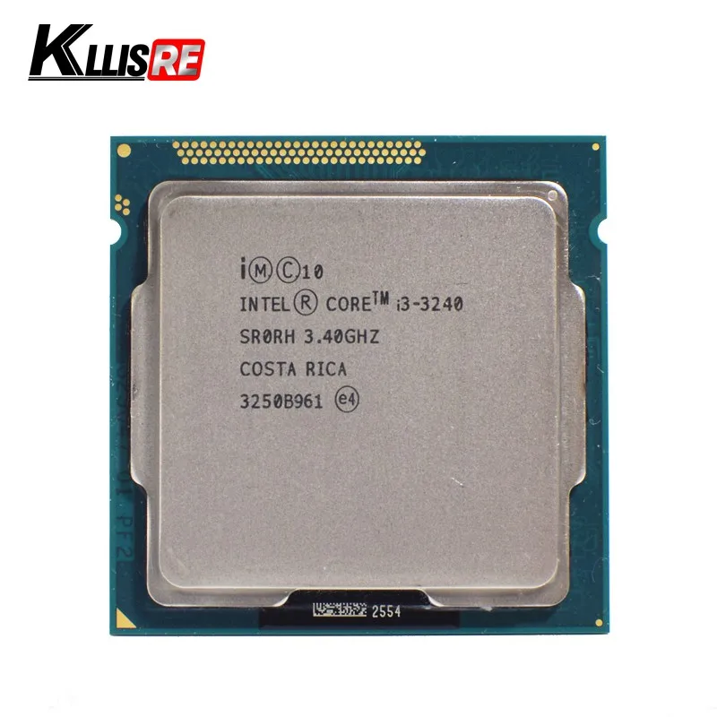 amd cpu Intel I3 3240 Dual-Core 3.4GHz LGA 1155 TDP 55W 3MB Cache i3-3240 CPU Processor 10pcs/Lot core processor
