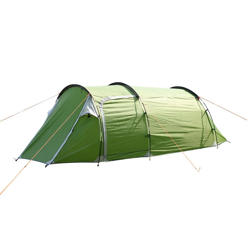 

Outdoor Tunnel Tent Waterproof 190T Polyester 3 Persons Camping Hiking Climbing Large Space One Room One Hall Family Tent