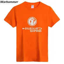 Wholesale basic DIY print short sleeve T-shirts Invjctus Gaming T shirts men crossfit 6.2oz cotton top 2017 New Arrival GAME TEE