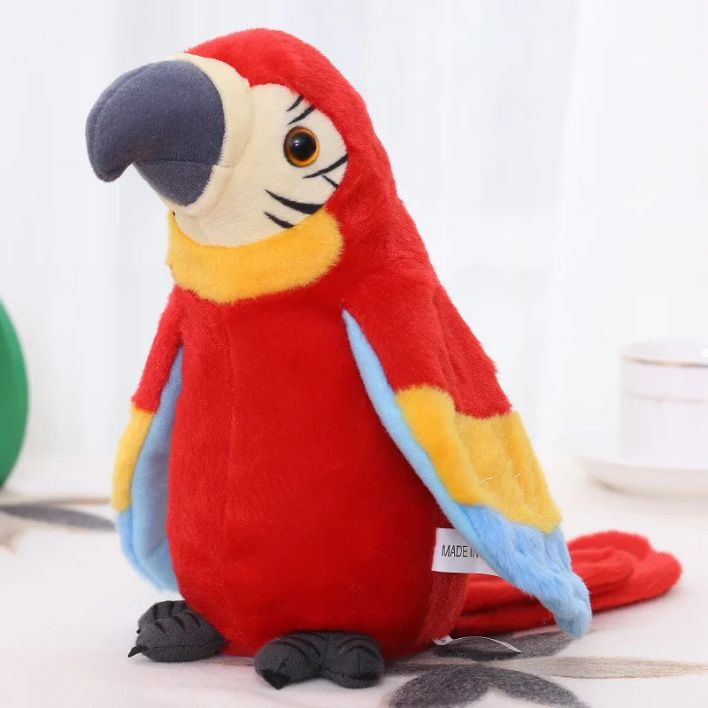 adults talking to stuffed animals
