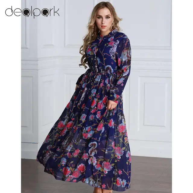 Plus Size Chiffon Dresses
