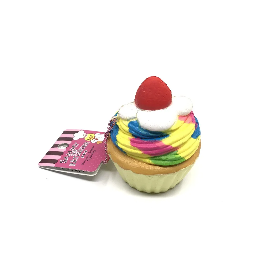 Японский nic кафе de n's sister бренд Sammy разноцветный капкейк мягкое и медленно распрямляющийся мягкий игрушечный торт хлеб брелок