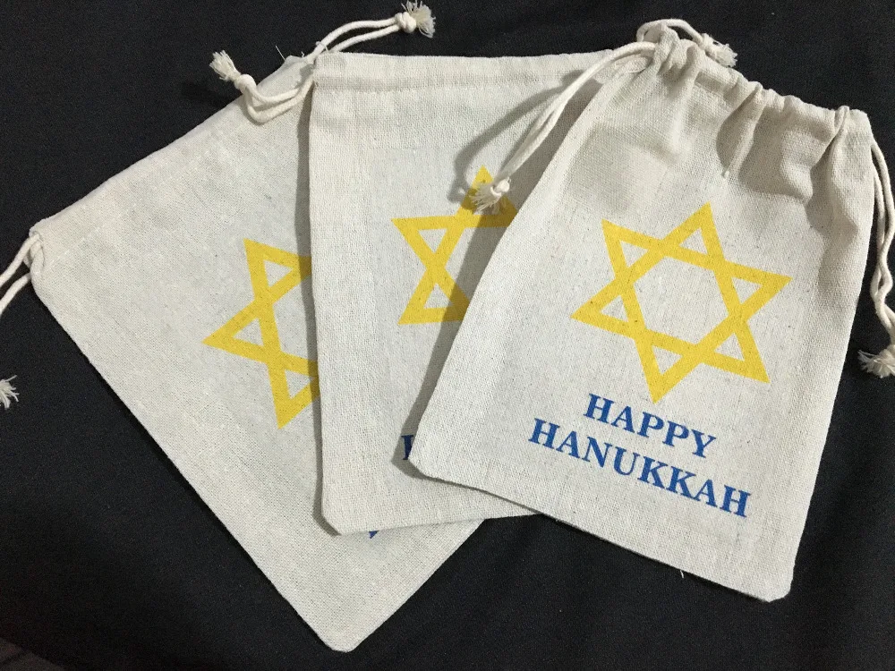 Изготовленный На Заказ Hanukkah Bachelorette Hangover свадебный душ Набор для восстановления выживания свадебный подарок Подарочный мешочек с кулиской вечерние мешки для конфет