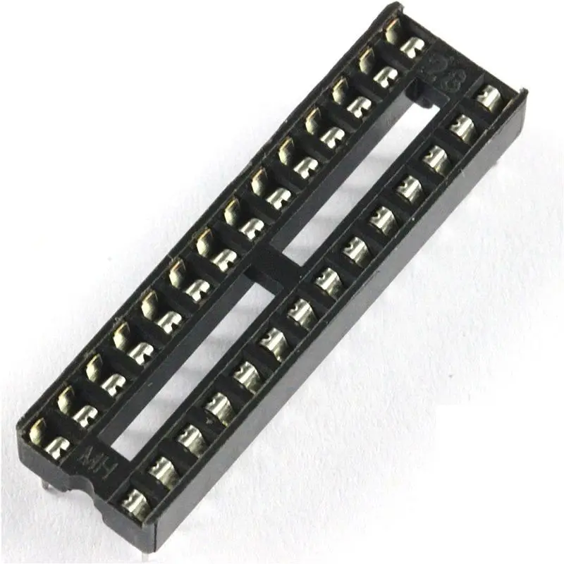 

20 pcs DIP-28 28 PIN 28PIN DIP IC Sockets Adaptor Solder Type Narrow