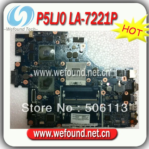 Купить 100% рабочий лэптоп материнская плата для acer 5830tg p5lj0 Ла ...