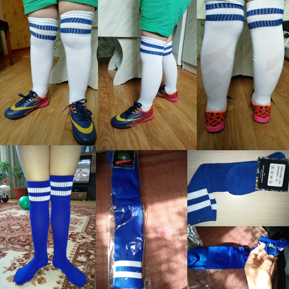 Soccer Socks Professional Kids Soccer Training Socks Team Football Socks Thick Sports Running