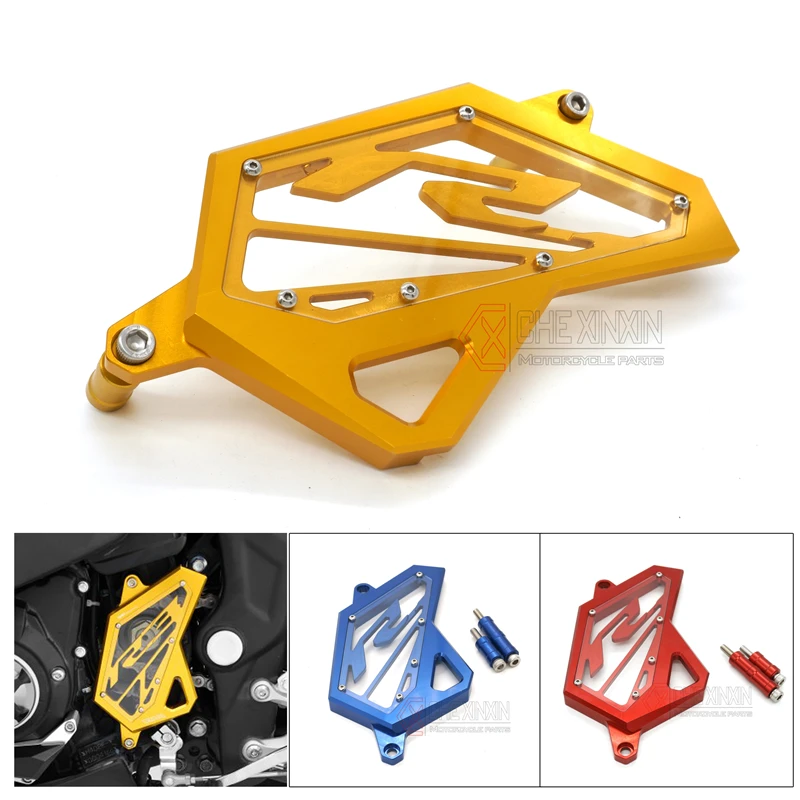 

For YAMAHA R3 R25 2014 2015 2016 Motorcycle Scooter Front Sprocket Cover Panel Left Engine Guard Chain Cover Protection