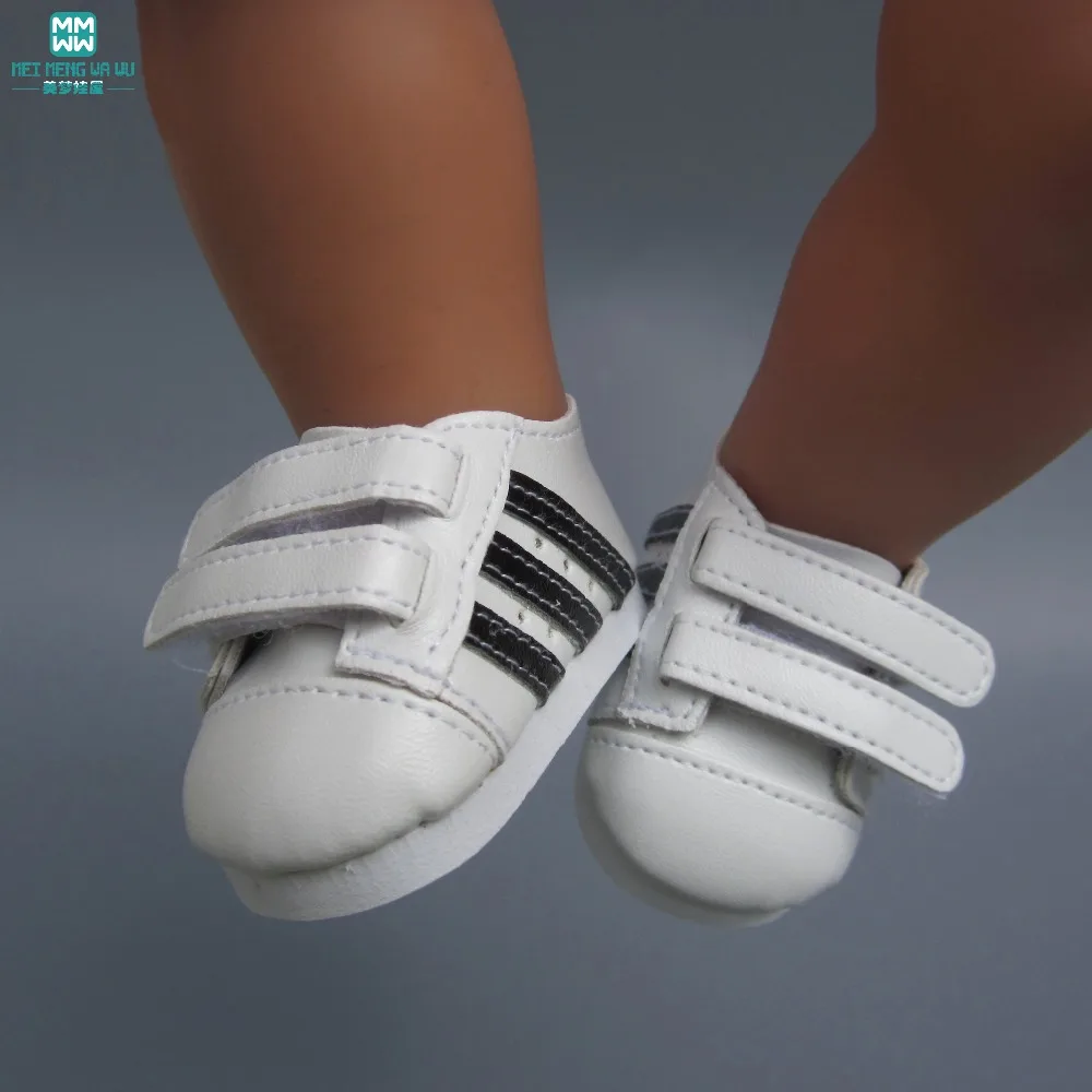 15 стилей игрушек Детская обувь для куклы подходит 43-45 см аксессуары для новорожденных и американская кукла