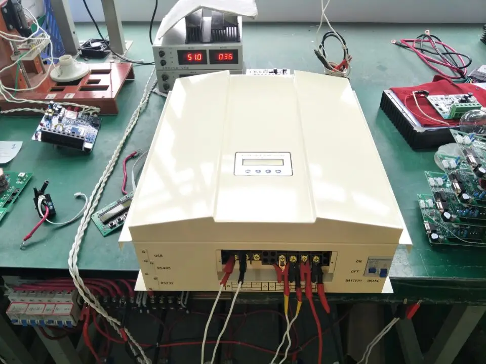 

MPPT Wind Solar Hybrid Charge Controller with 48V 3KW wind 900W solar