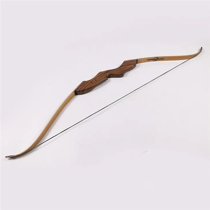 1pc 40lbs Traditional wooden laminated bow take down recurve bow