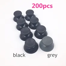 [200 шт./лот] черный/серый цвет дополнительный джойстик аналоговый стик-накладка замена для крышки для контроллера Xbox 360