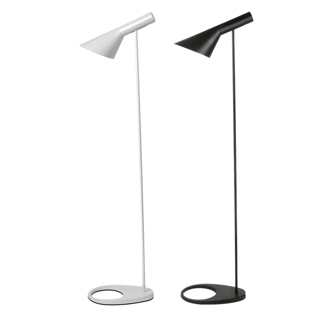 Simeple Floor Lamp Modern Standing Light Metal White Black Simeple Floor Lamp Modern Standing Light Metal White Black E27 Led Bulb Foot Switch