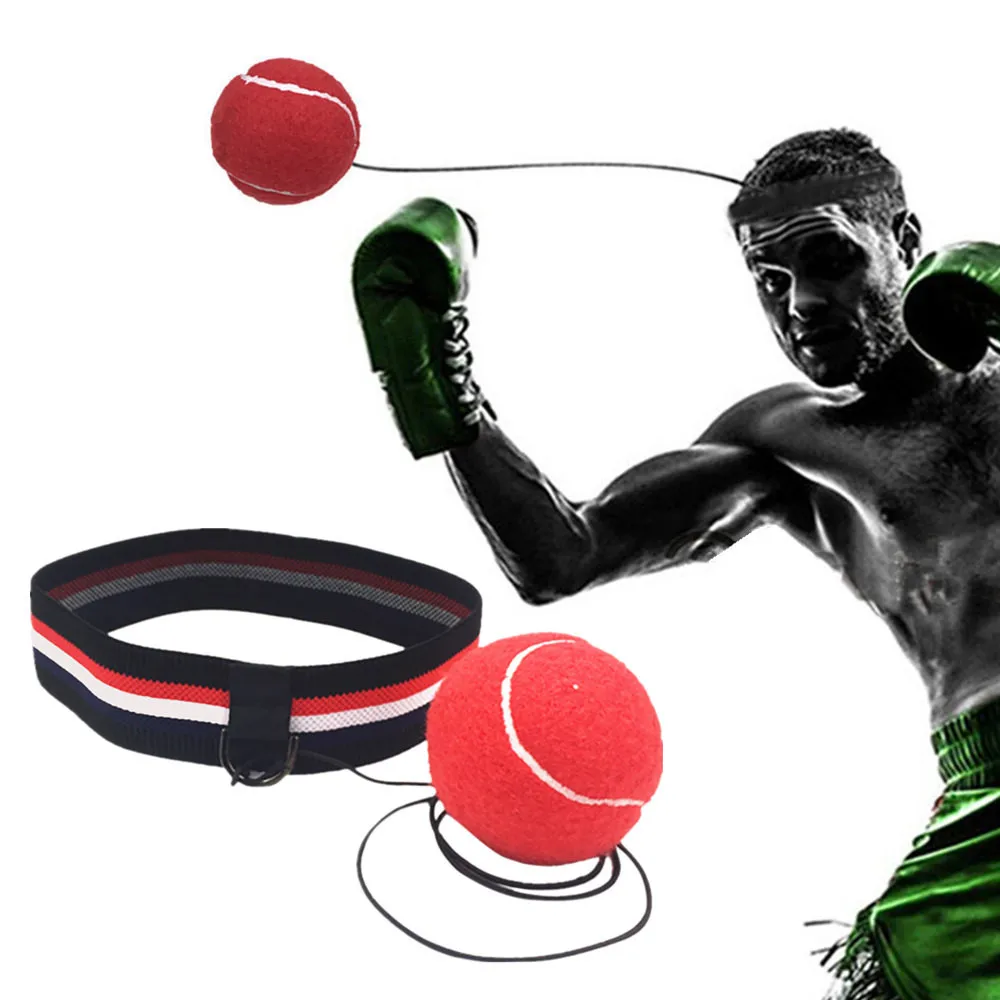

New Fight Ball Boxing Equipment Training Accessories Reflex Speed Ball Muay Thai Trainer Quick Response Ball Punching Fitness3.0