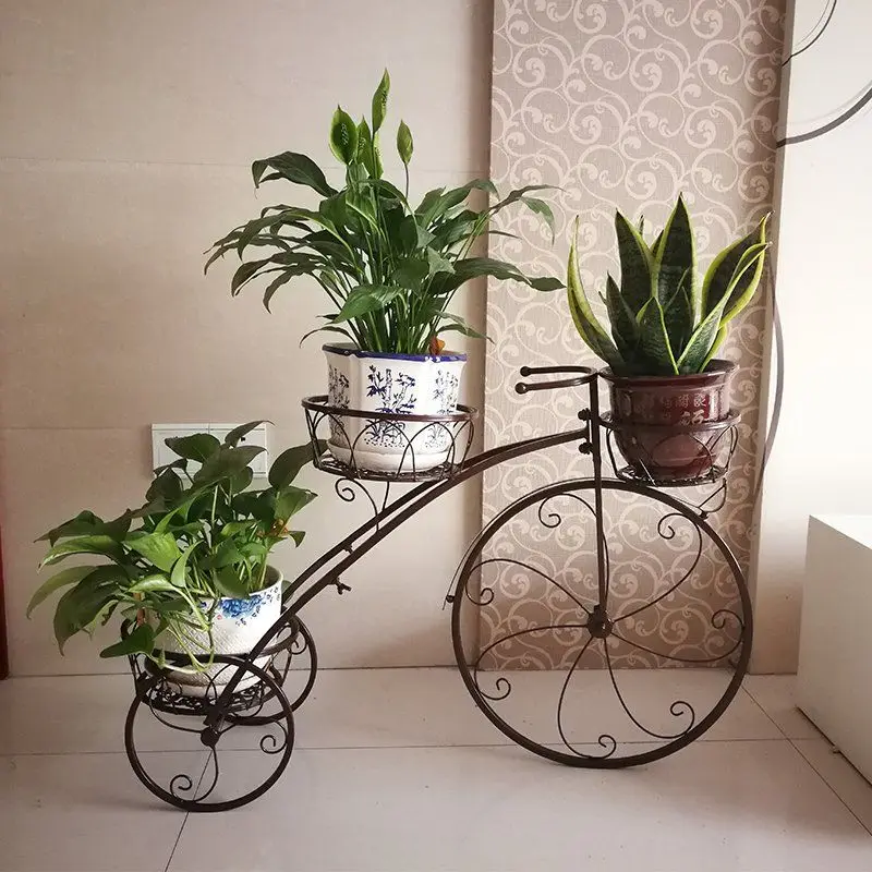 

Europe type float Plant shelf Potted shelf for living room balcony flower pot shelf pergola
