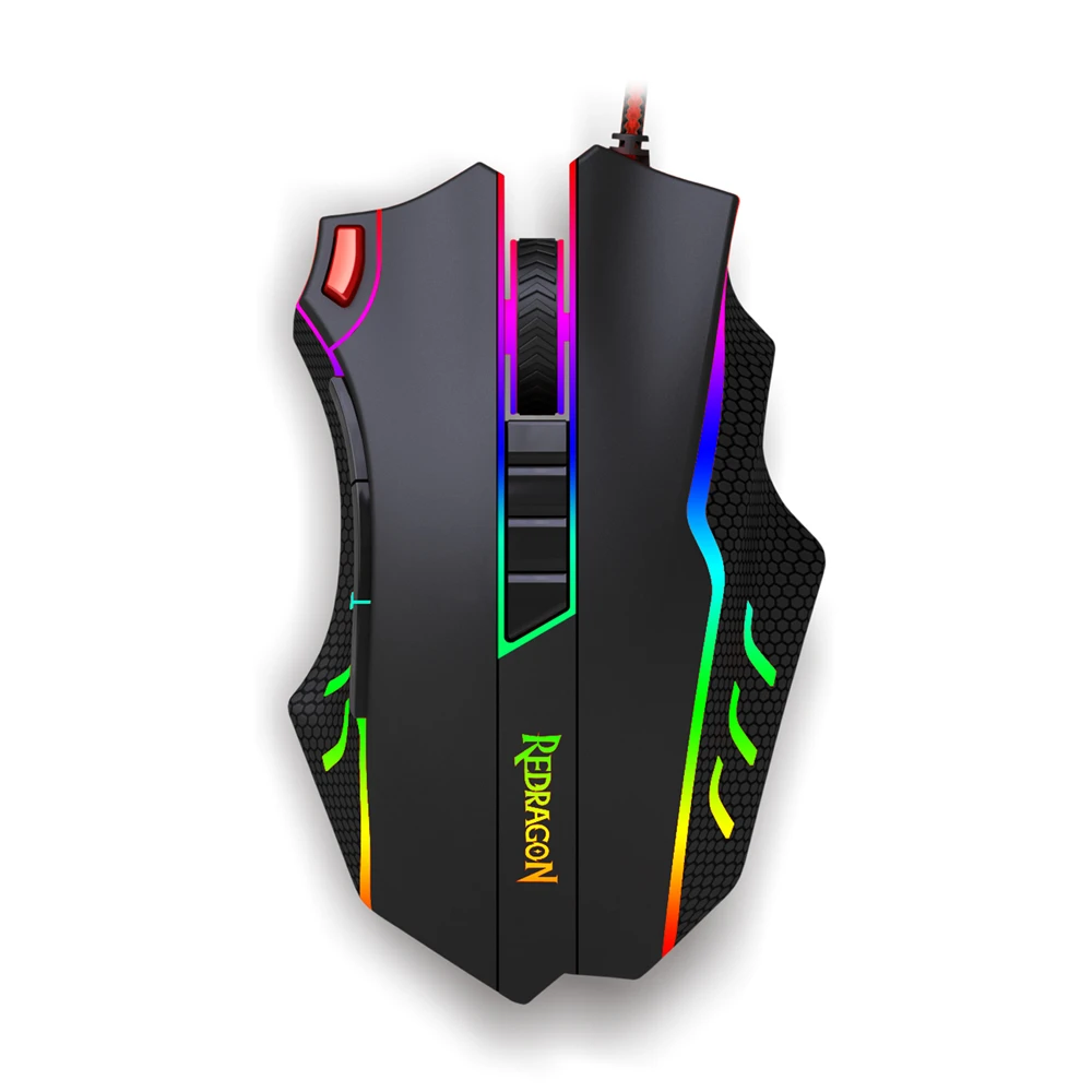 Лазерная игровая мышь Redragon M802 24000 DPI 10 программируемых кнопок|Мыши| |