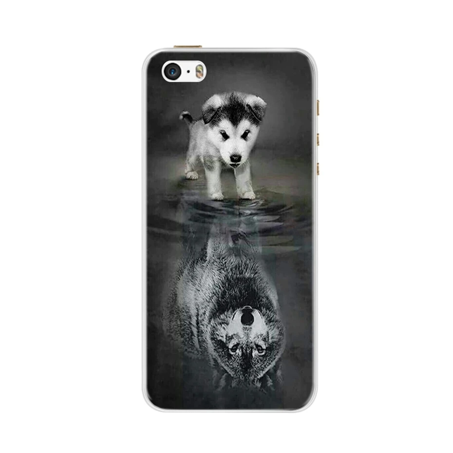 Cute Flower Ultra-Thin Silicone Phone Case - Soft Back Cover