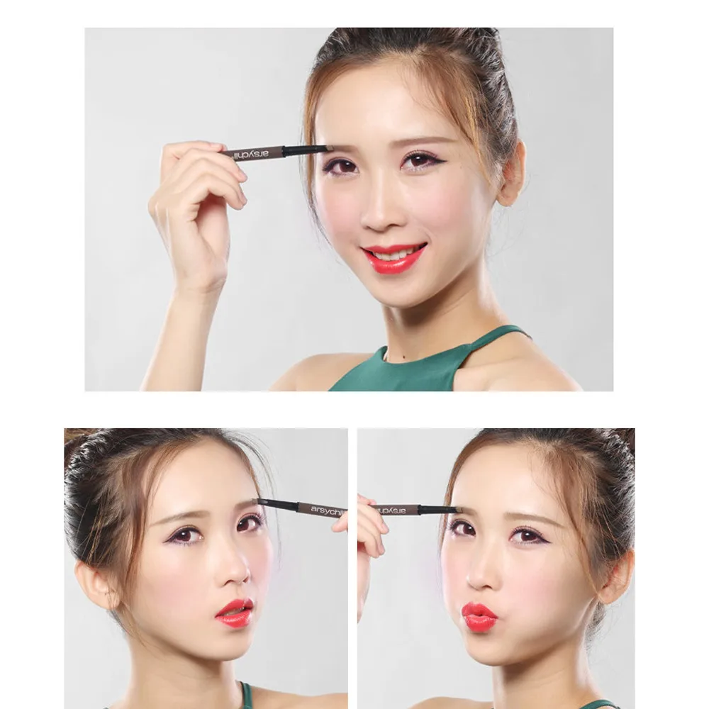 EyebrowNew прочный водостойкий и влагостойкий карандаш для бровей с кистью для бровей combo cosmeticsPlumbum rutrum palpebrae