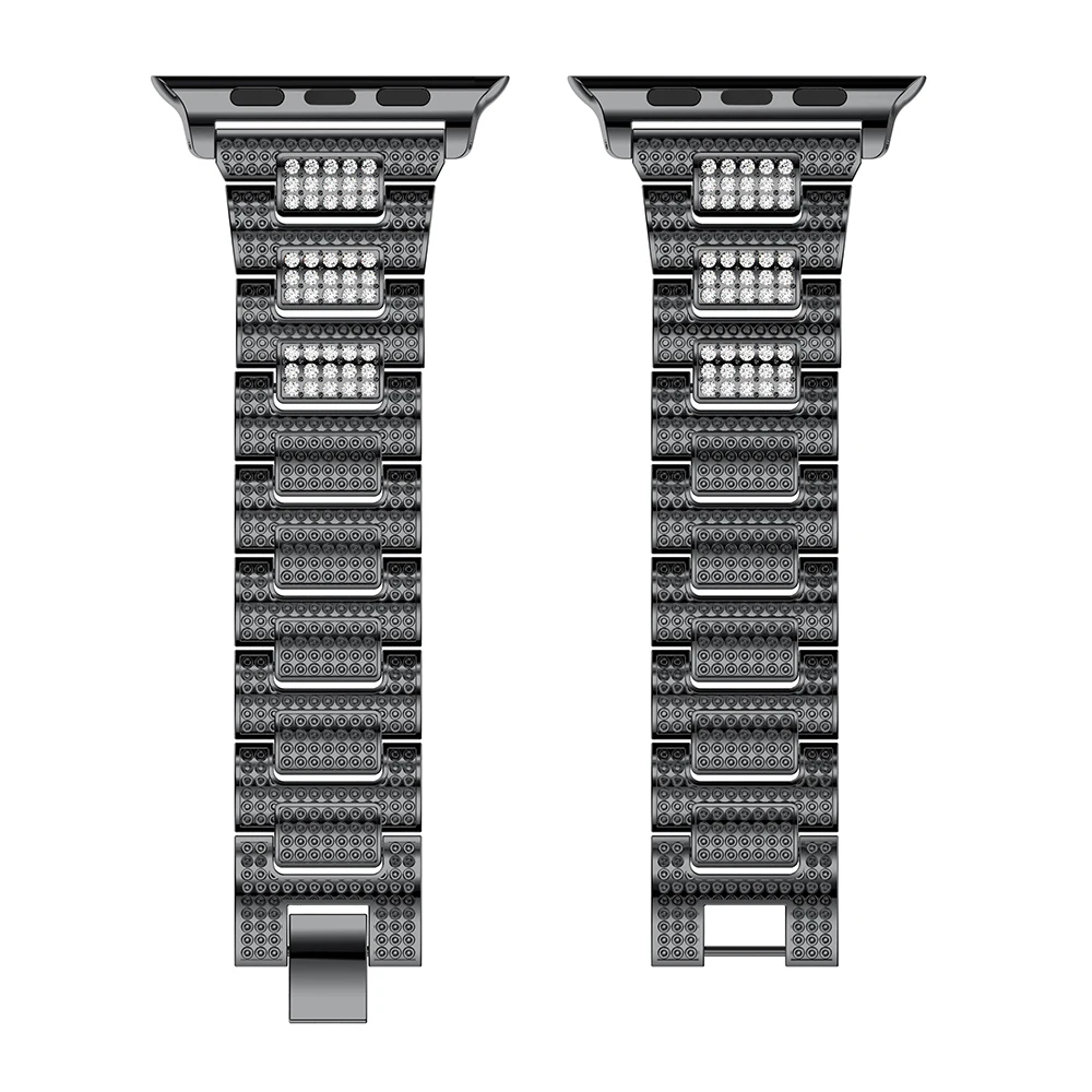 Ремешок для Apple Watch Band 42 мм/38 мм/44 мм/40 мм металлический браслет из нержавеющей