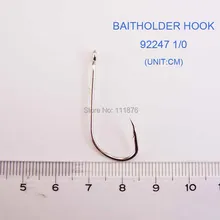 Новое поступление 100 шт. 92247 1/0 Baitholder рыболовные крючки высокого качества с Pesca Peche
