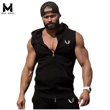 Hot 2017 font b Mens b font Cotton Hoodie Sweatshirts fitness clothes bodybuilding font b tank