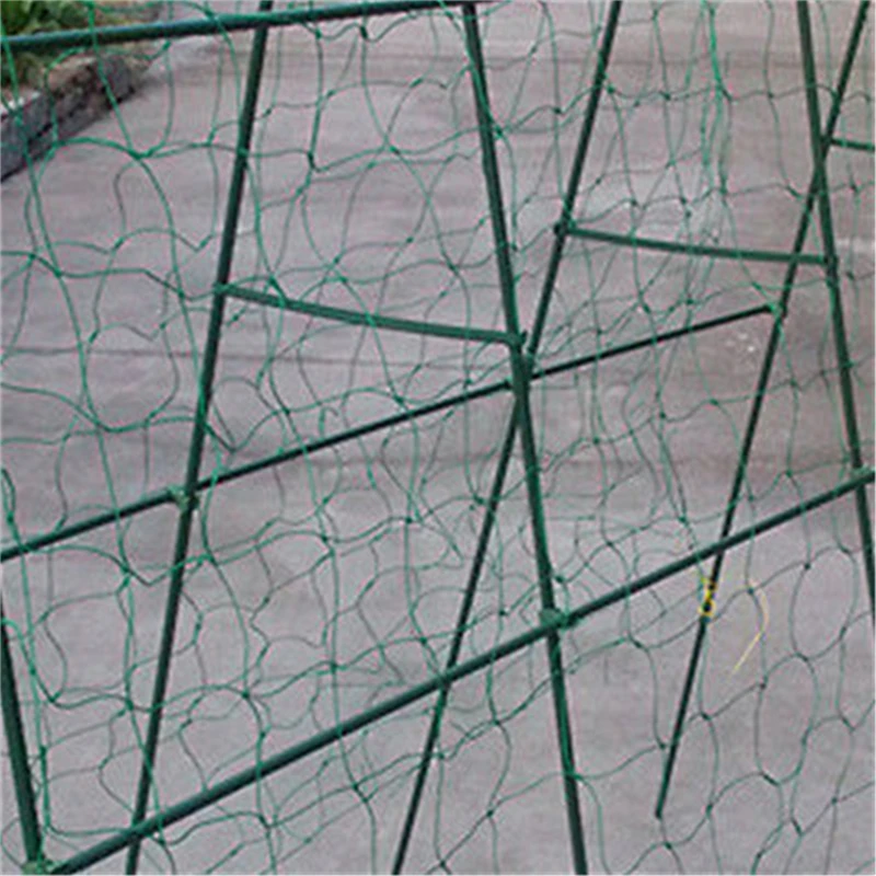 1 шт. сад зеленый нейлон шпалеры поддержка для плетения 1,8*1,8 м скалолазание фасоли сетки для растений забор