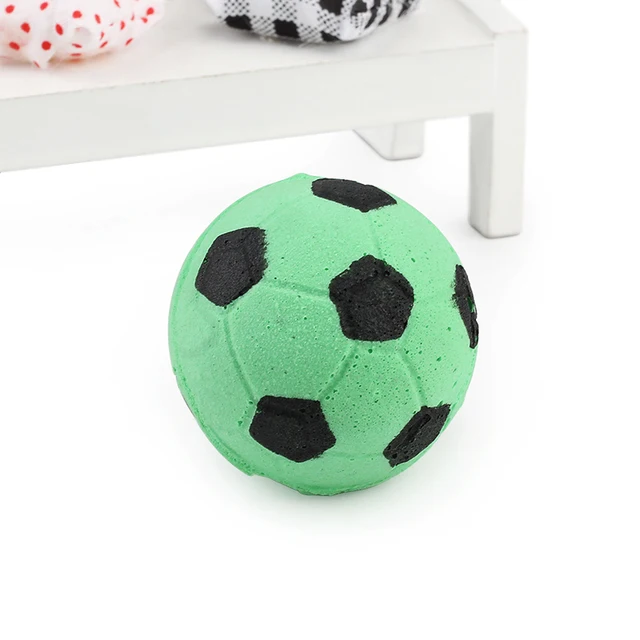 10pcs Colorful Ball Cat Toy Pet Foam Footaball Play Pet Toys 6