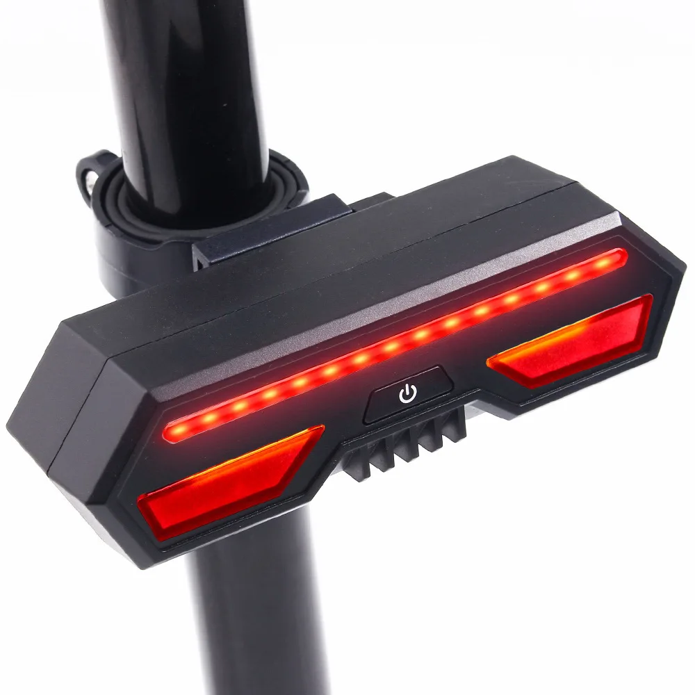 Excellent MICCGIN Bicycle Wireless Remote Control Turn Tail Light Bike Rear Light USB Rechargeable Waterproof LED Cycling accessory 5