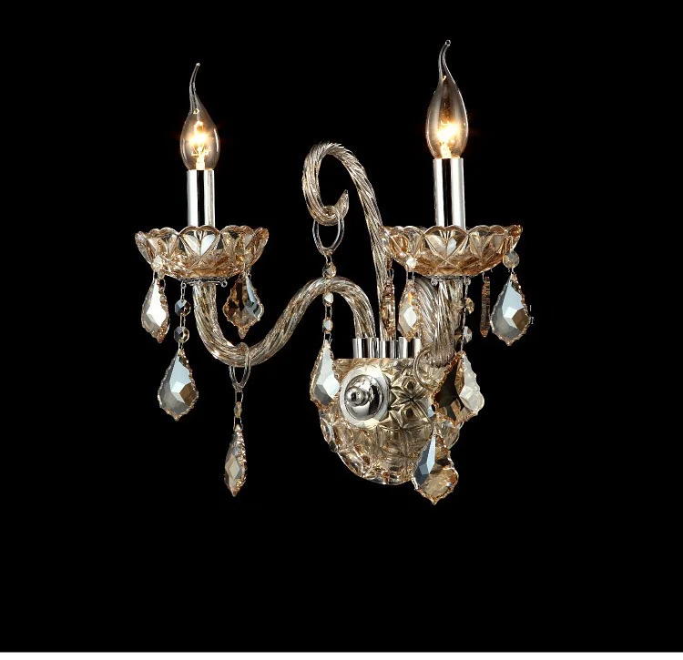 Crystal K9 Wall Lights Lamps Fashion luxury quality candle crystal wall