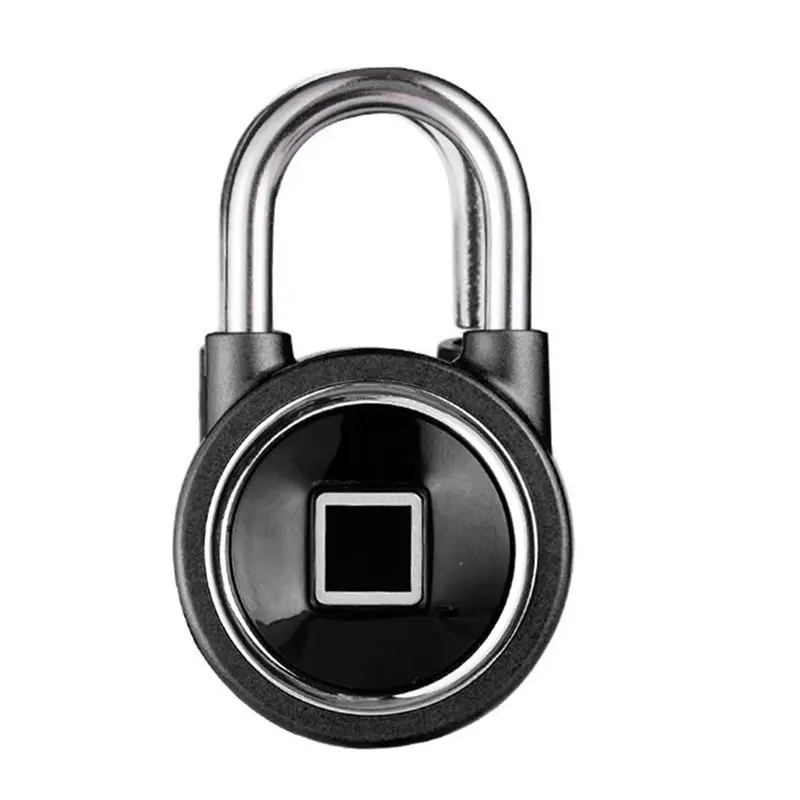Водонепроницаемый БЕСКЛЮЧЕВОЙ портативный Bluetooth умный замок висячий замок отпечатков пальцев Противоугонный Ios Android приложение