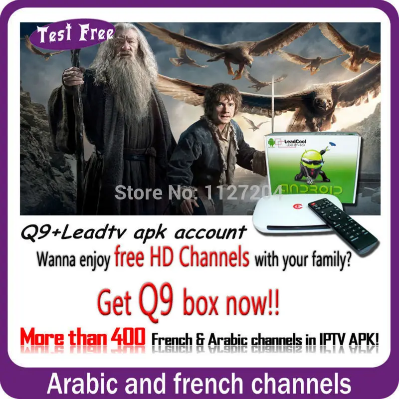 Android google QHDTV box And HD Arabic IPTV account with one year 600+  arabic and french channels sharing ,test free!|account games|boxbox tracker  - AliExpress
