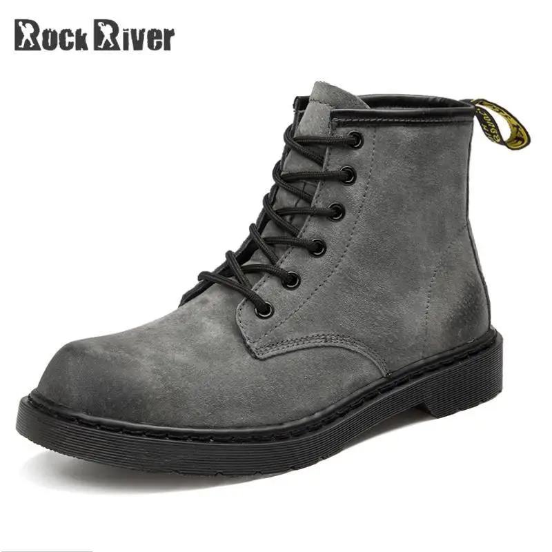 

Unisex Winter Warm Genuine Leather Doc Dr Martins Shoes Motorcycle Design Retro Men Shoes Dr. Martens Boots Men Ankle Boots