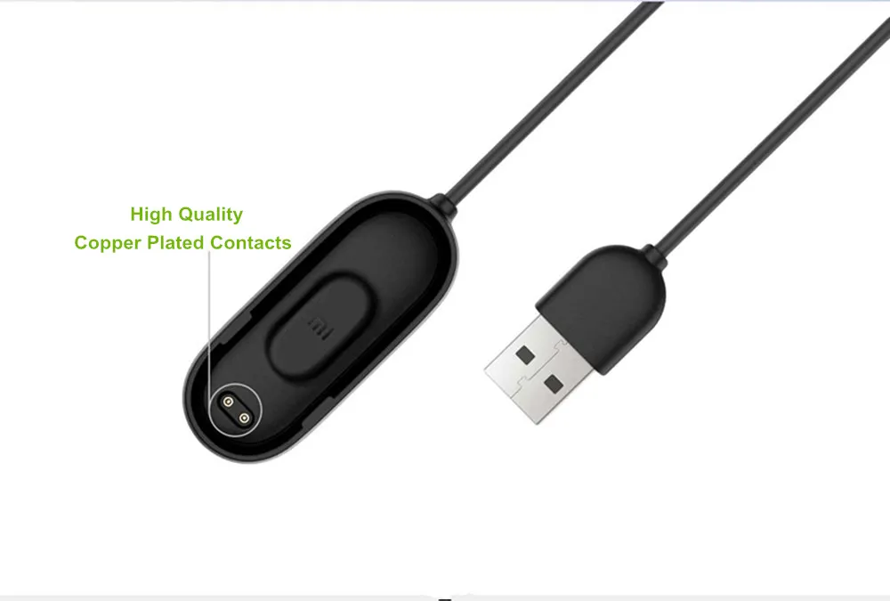 Original Xiaomi USB Charging Cable For Mi Band 4 Replacement Cord Charger Adapter Xiaomi Miband 4 Smart Wristband Accessories (1)