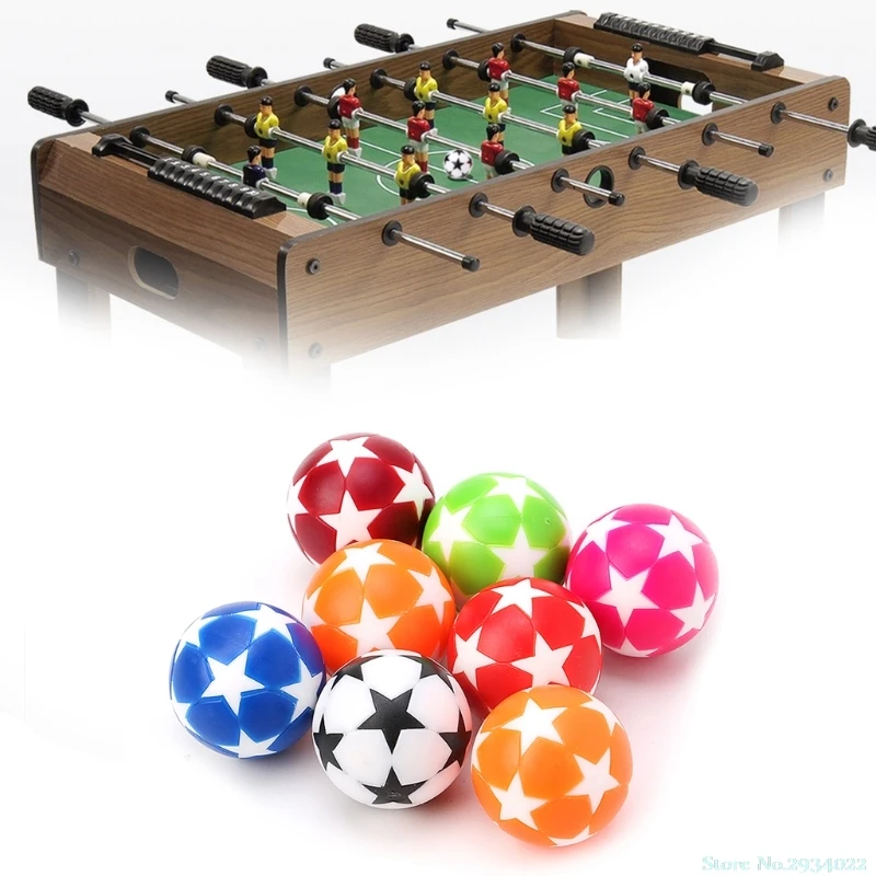 Новый 2 шт. 32 мм пластик настольный футбол футбольный мяч Foosball Fussball машины запчасти Прямая поставка