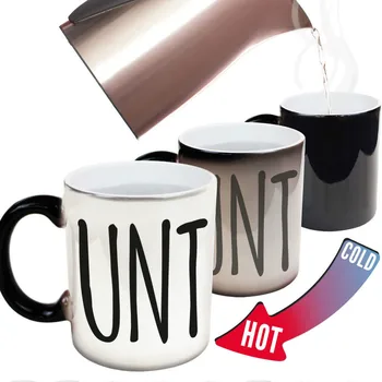 

Funny Rude Colour Change Mug Novelty Office Offensive GIFT
