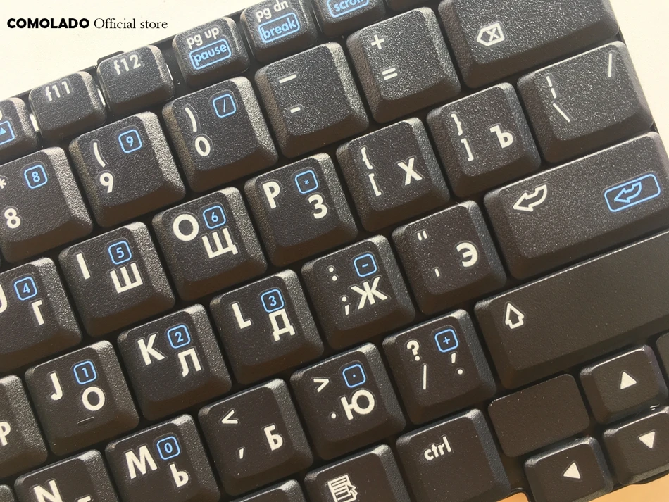 GR German keyboard For HP EliteBook 2510P 2530P Black keyboard GR Layout (2)