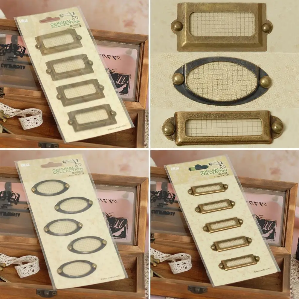 Buy Vintage Metal Art Label Holders & Labels,Antique