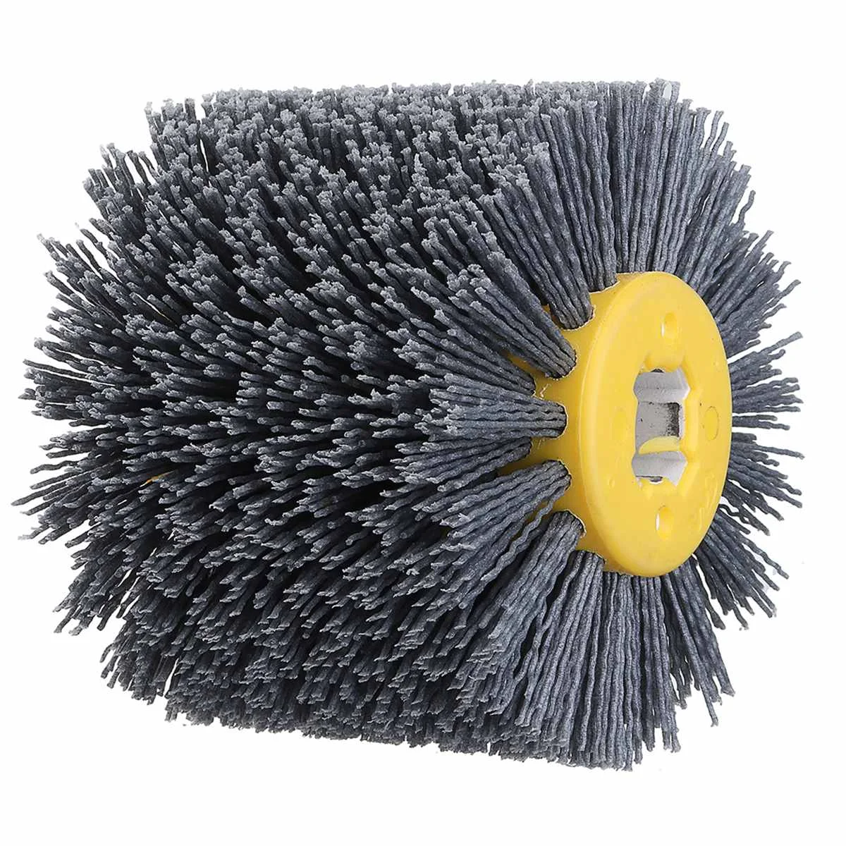 

80 Grit 100*120mm Abrasives Wire Brush Wheel for 9741 Wheel Sander Furniture Polishing Grinding Buffing Wheel Woodworking Tools