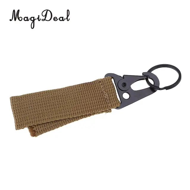 Tactical Nylon Belt Webbing Buckle Key Hook Hanging Carabiner Outdoor Hiking Yun Tactical Nylon Belt Webbing Buckle Key Hook Hanging Carabiner Outdoor Hiking Yun