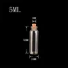 1.5ml 2ml 3ml 5ml 6ml Diameter 16mm 50pcs/lot Test Tube Glass Bottles Small Bottles with corks Mini Glass Vials for packing Gift 4