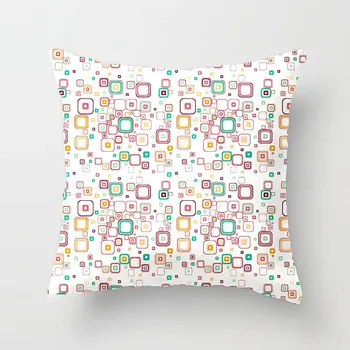 

Funky Retro Squares Cushions Throw Pillow Case Decorative Cushion Cover Pillowcase Customize Gift By LVSURE For Car Sofa Seat