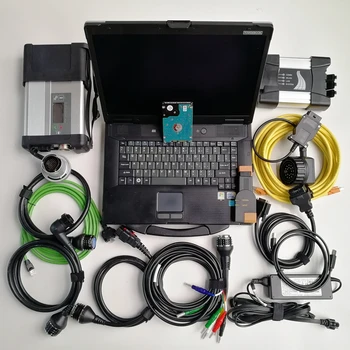 

MB Star C5 SD C5 and Icom Next for BMW with V06/2020 Software 2in1 Used Laptop CF-52 4G and 1TB New HDD for Auto Diagnostic Tool