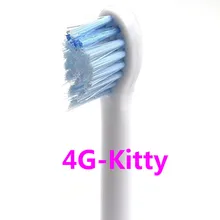 Упаковка из 8(2X4) Детские Съемные насадки для зубной щетки полностью подходят для Philips Sonicare ProResults hx6084 Mini, SoniCare модели